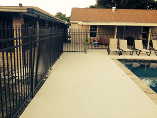 Aluminum Fence Around Pool in New Orleans