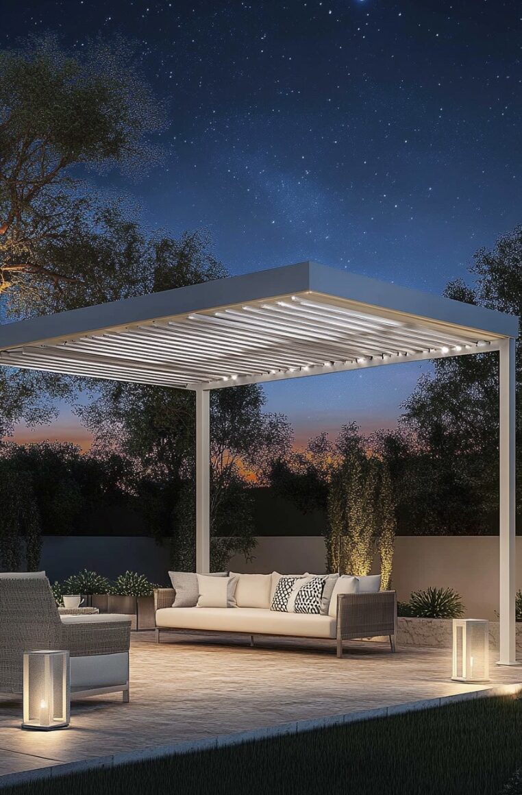 Stylish Pergola in Metairie, Louisiana