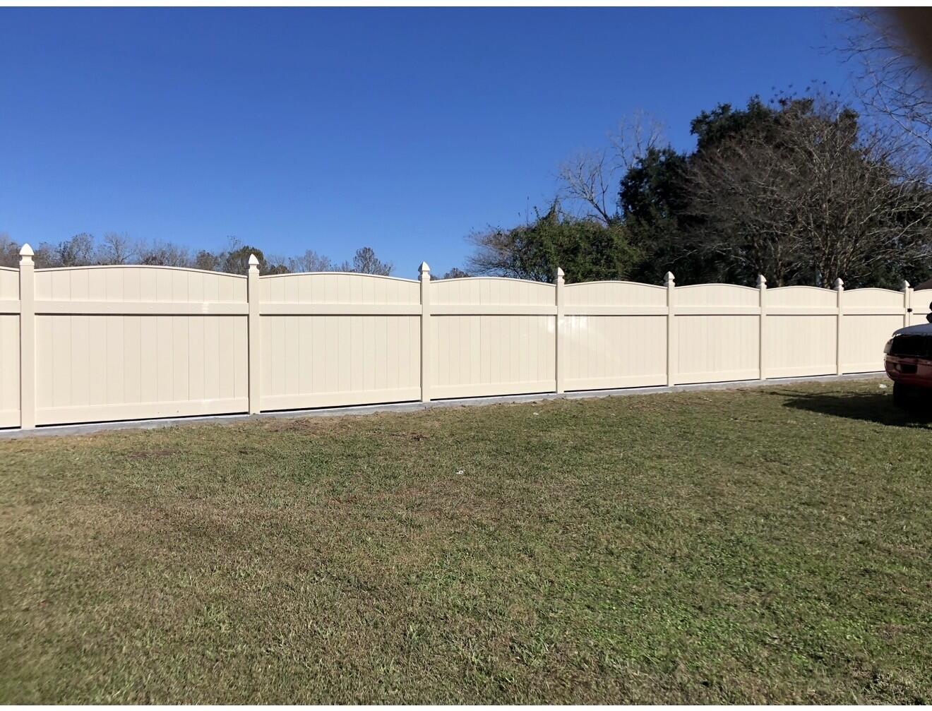 Vinyl Fence in New Orleans, Louisiana