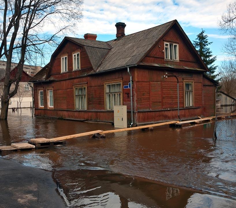 Flooded Home