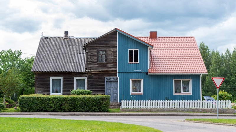 Home siding tranformation