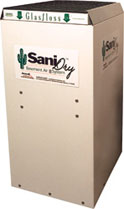 SaniDry™ dehumidifier and 35-pint dehumidifier