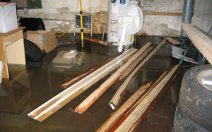 Prevent damage to your belongings by waterproofing your basement