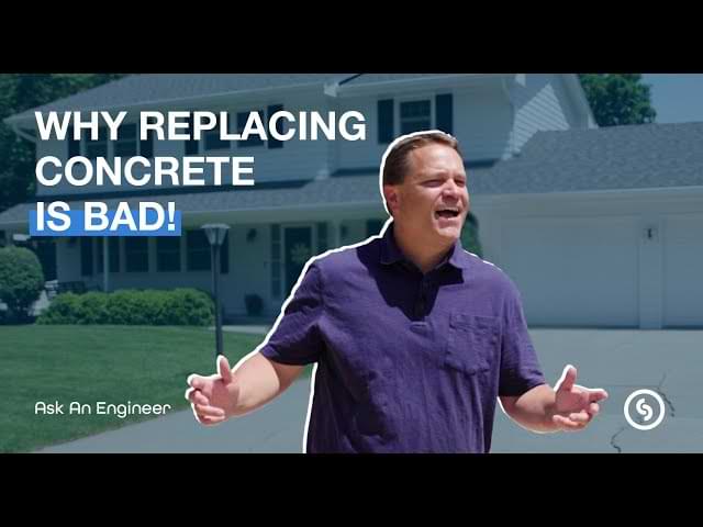 Ask an Engineer - Why replacing concrete is bad