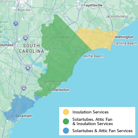 Service Area Map