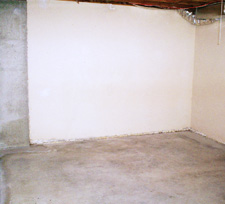 Cement Basement Floor