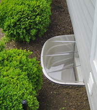 basement egress window well in Bloomfield