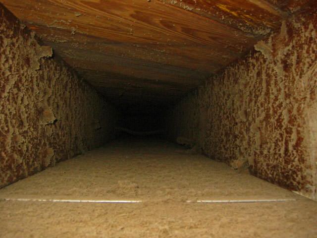 Yankton air ducts clogged with mold and debris
