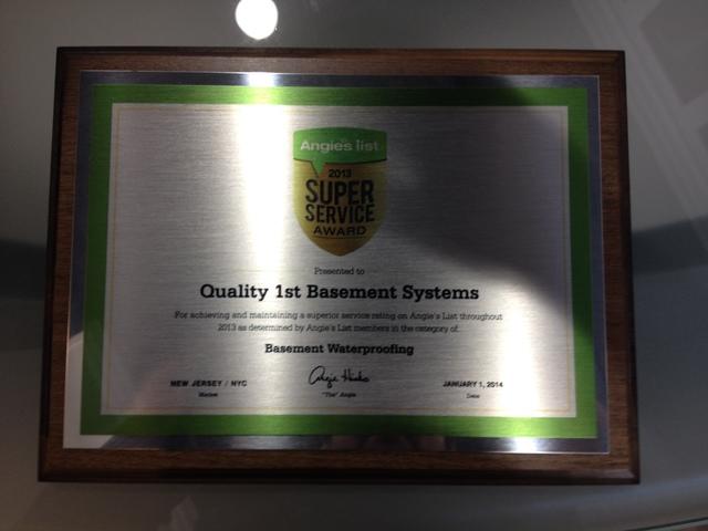 Angie's List Super Service Award '13
