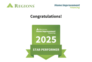 2025 Regions Bank Star Performer