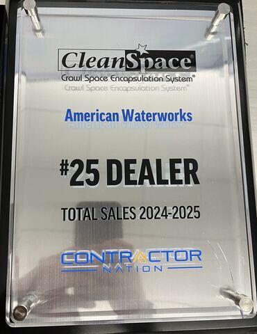 CleanSpace #25 Dealer for Total Sales in 2024-2025