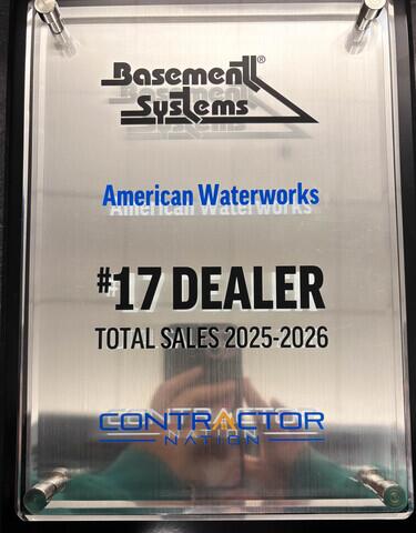 Basement Systems #17 Dealer for Total Sales in 2025-2026