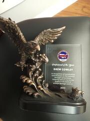 Drew Cowley Wins Professional of the Year Award from National Wildlife Control Operators Association