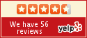 We Have 56 Yelp Reviews We Have 56 Yelp Reviews