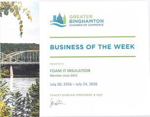 Business Of The Week - July 20th - July 24th, 2026 Greater Binghamton Chamber of Commerce