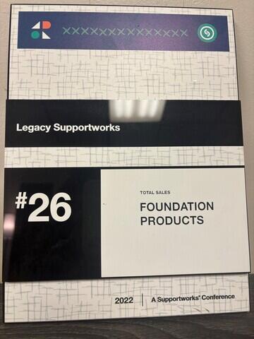 #26 in Foundation Products from Supportworks 2022