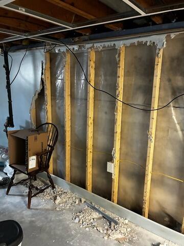 Everbrace Installation in Schenectady, NY - Before Photo