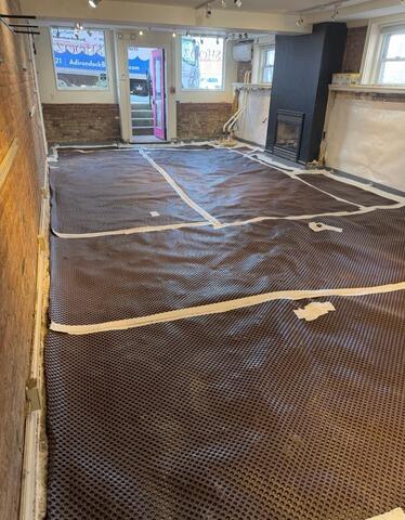 Waterproofing a Floor in Lenox, MA - After Photo