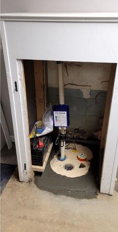 Sump Pump Installation in Schenectady, NY - After Photo