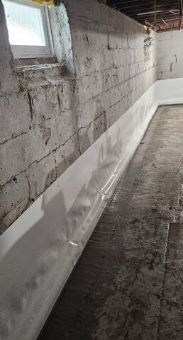 Basement Waterproofing in Schenectady, NY - After Photo
