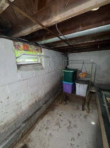 Basement Waterproofing in Schenectady, NY - Before Photo