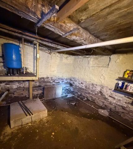 Foundation Support in Bloomville, NY - Before Photo
