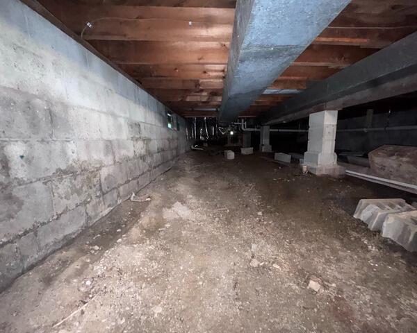 CrawlSpace Encapsulation in Schagticoke, NY - Before Photo
