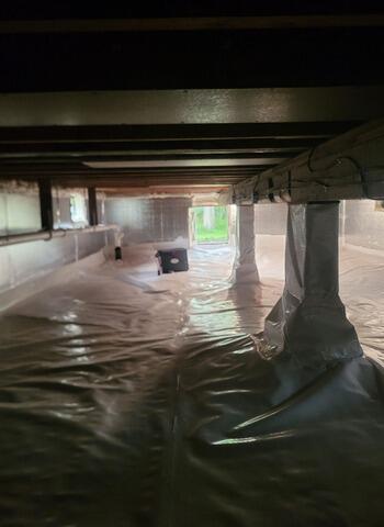 CrawlSpace Encapsulation in Schagticoke, NY - After Photo