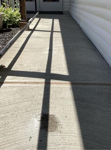 Fire Department Sidewalk Repair in West Sand, NY - After Photo