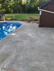 PolyLevel on a Pool Deck in Ravena, NY