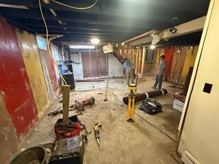 Waterproofing a Single Family Home in Whitehall, NY