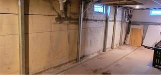 PowerBrace Install in Delmar, NY to Support a Cracked Foundation