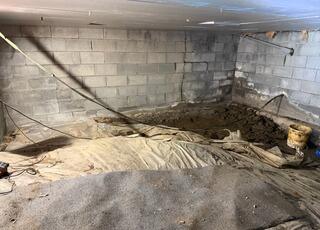 Encapsulating a Crawlspace in Berne, NY