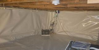 Encapsulating a Crawlspace in Roxbury, NY