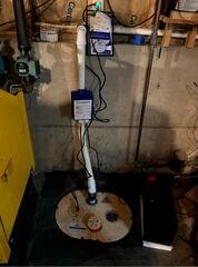 Sump Pump Upgrade in Athens, NY