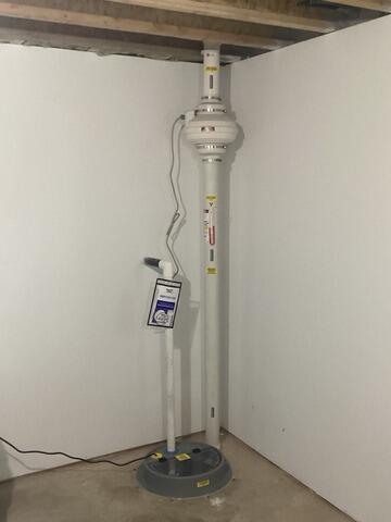 Radon Gas Mitigation and Sump Upgrade - Pain Court, ON - After Photo