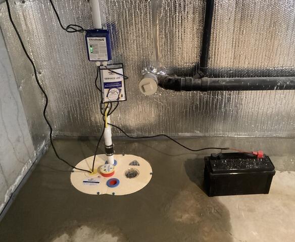 Sump Pump Protection - Poplar Hill - After Photo