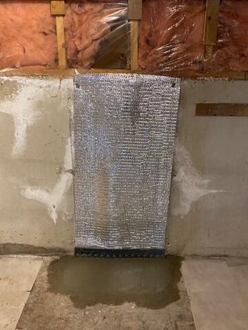 Basement Wall Crack - Thamesford, ON - After Photo