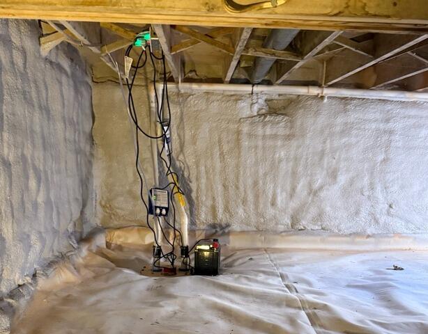 Sump Pump in the Crawl Space - Dresden, ON - After Photo
