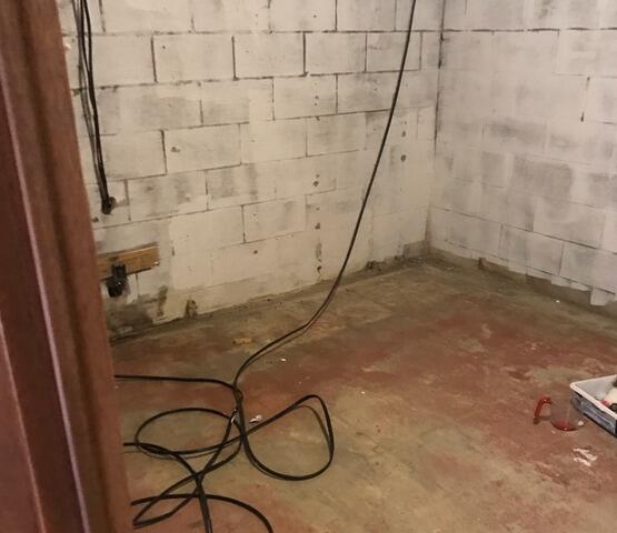 Water Guard Installation - Appin, ON - Before Photo