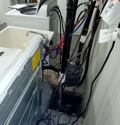 Sump Pump and Dehumidification - Arva, ON - Before Photo