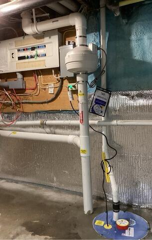 Radon Gas Solutions - Arva, ON - After Photo