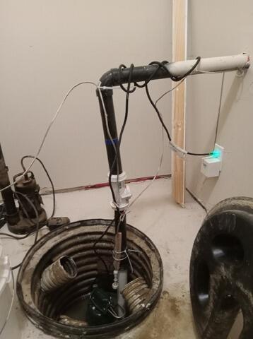 Radon Mitigation in Amherstburg, ON - Before Photo