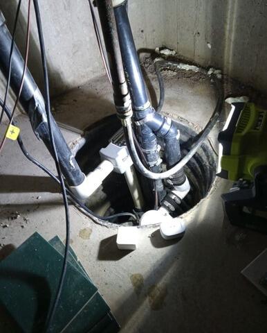 Radon Gas Mitigation System in Windsor, ON - Before Photo