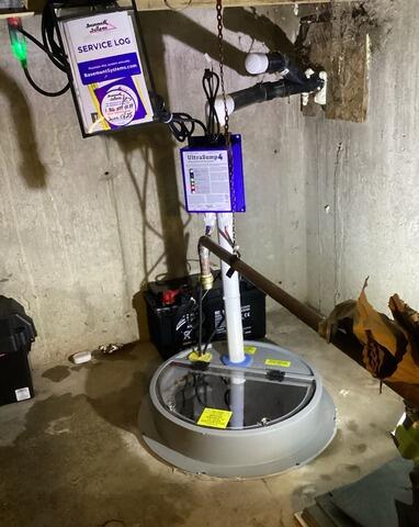 Radon Gas Mitigation System in Windsor, ON - After Photo