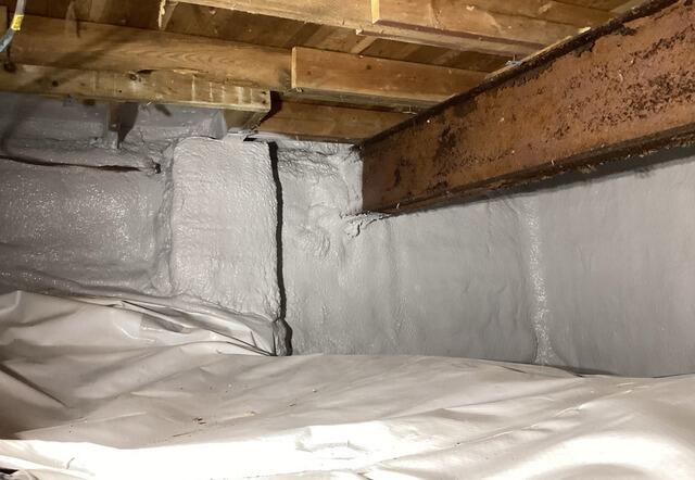 Crawl Space Repair in Bright's Grove, ON - After Photo