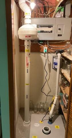 Radon Gas Mitigation in St Thomas, ON - After Photo