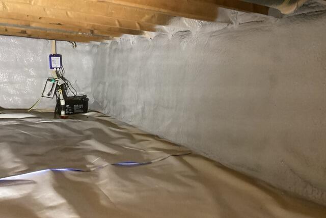 Crawl Space Repair in Chatham, ON - After Photo