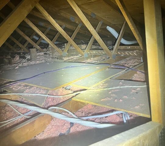 Insulation Improvements in Arkona, ON - Before Photo