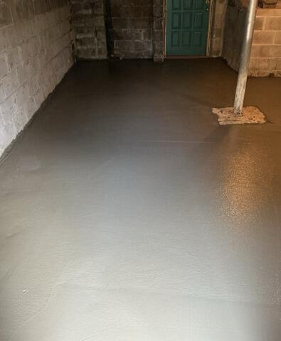 New Slab with WaterGuard in East Haddam, CT - After Photo